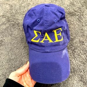 Vintage / Worn SAE Hat #hat #frat #sae #college #miami